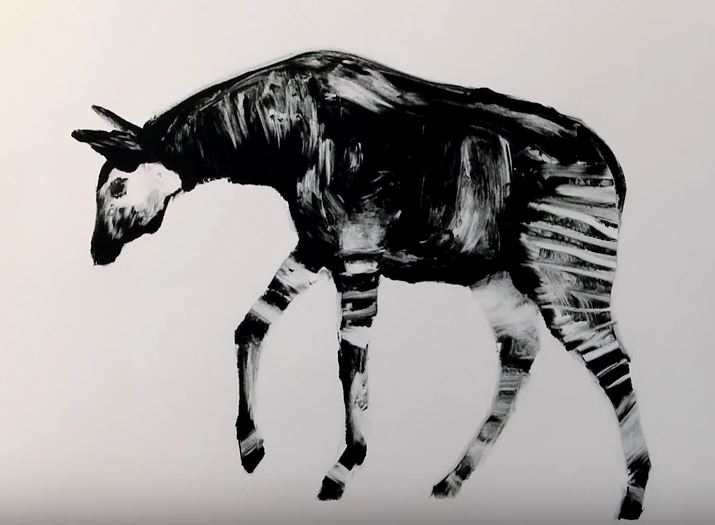 "Okapi" getekend door Martijn van der Linden 